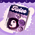 sana twice lovely button pins