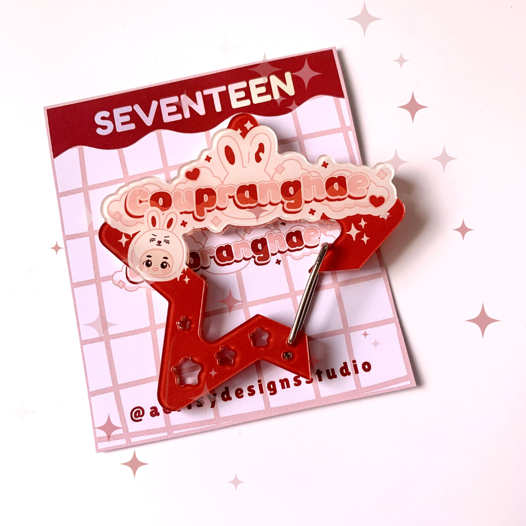 coupranghae carabiner acrylic | seventeen miniteen