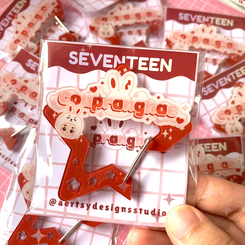 coupranghae carabiner acrylic | seventeen miniteen