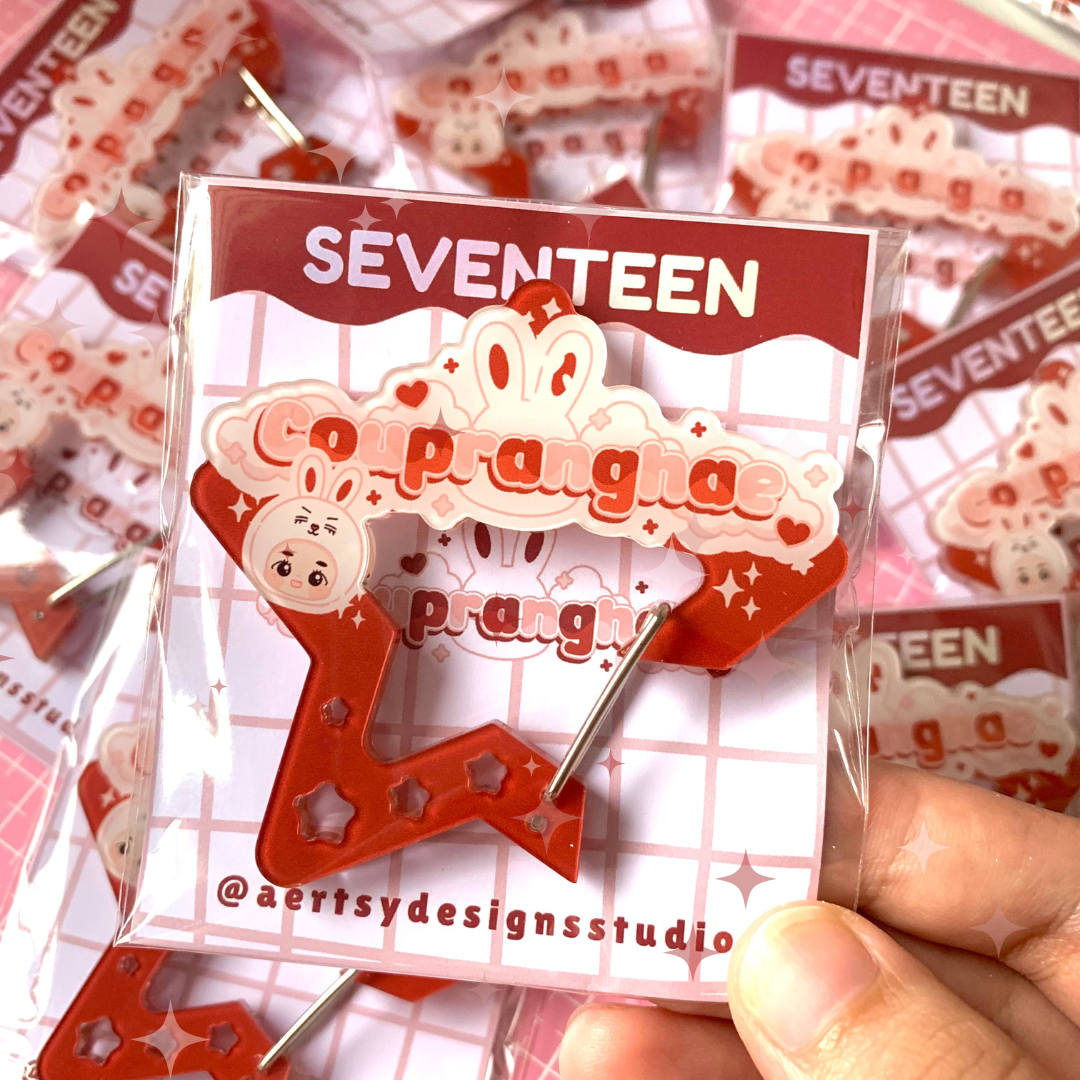 coupranghae carabiner acrylic | seventeen miniteen