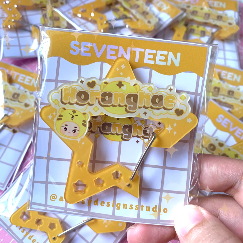 horanghae carabiner acrylic | seventeen miniteen