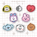 bt21 character | bts vinyl sticker