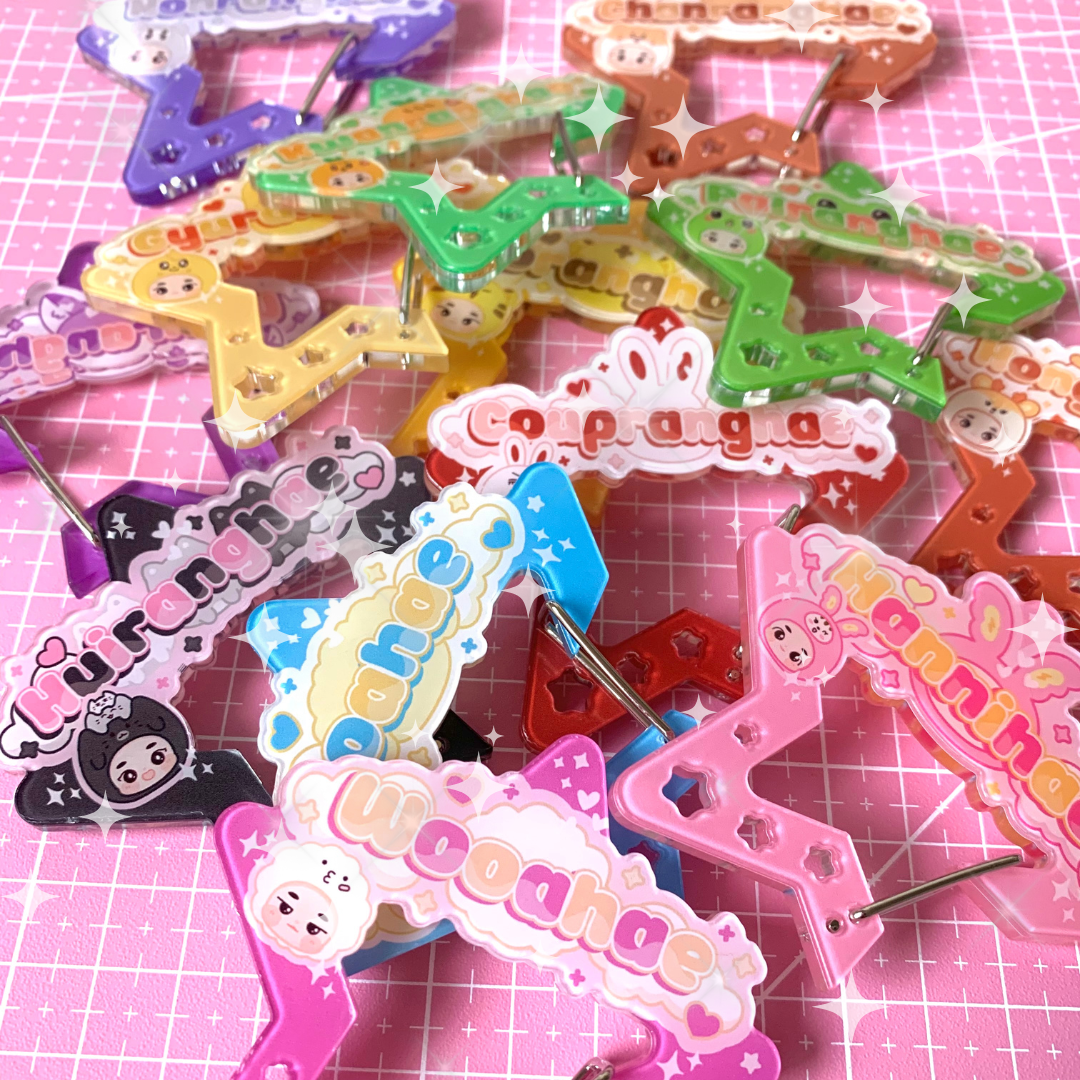 nonranghae carabiner acrylic | seventeen miniteen