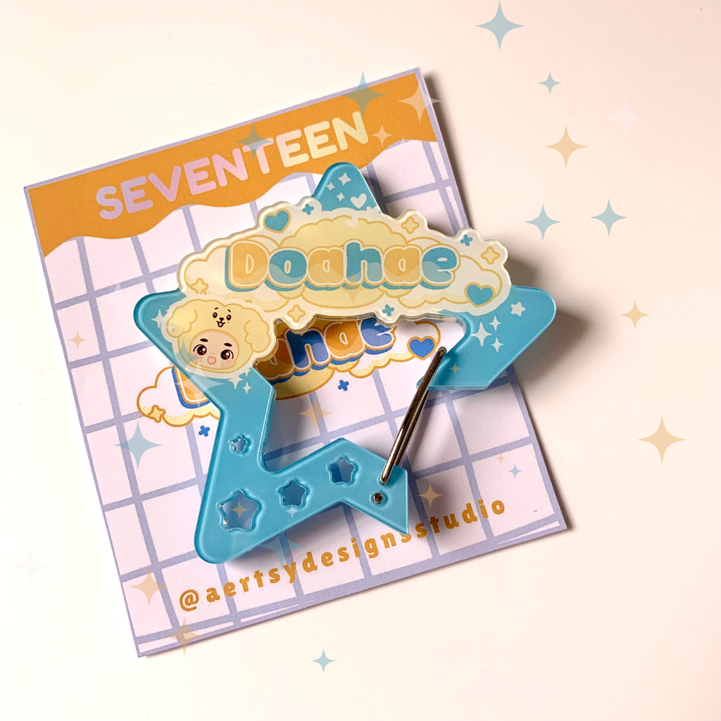 doahae carabiner acrylic | seventeen miniteen