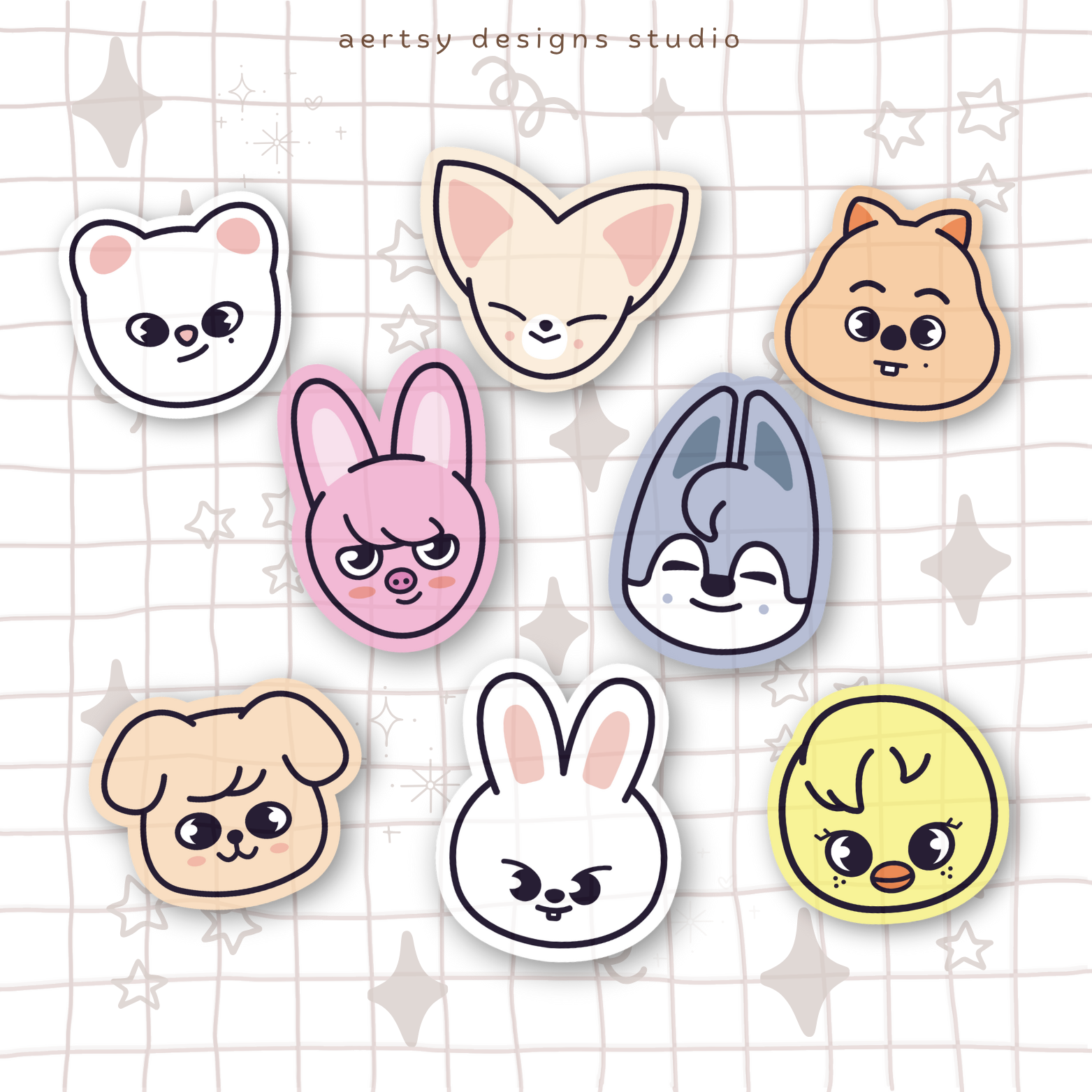 skzoo character | straykids vinyl sticker