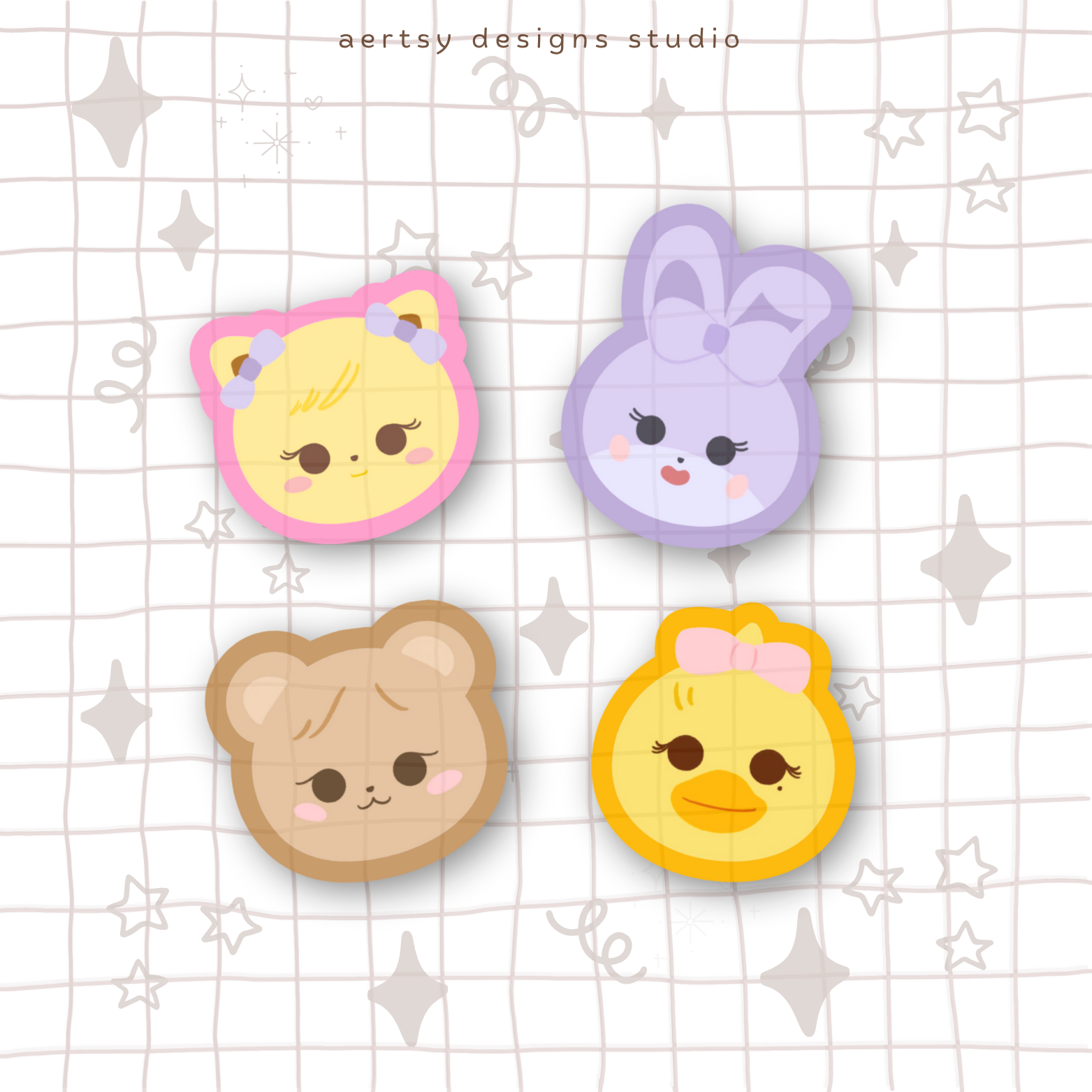blink character | blackpink vinyl sticker